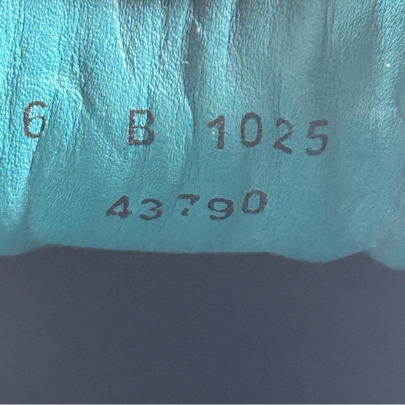 PS Kaufman Rustic Tan Leather Heeled Western Oxford Ankle Booties Women’s Size 6 - Picture 9 of 10